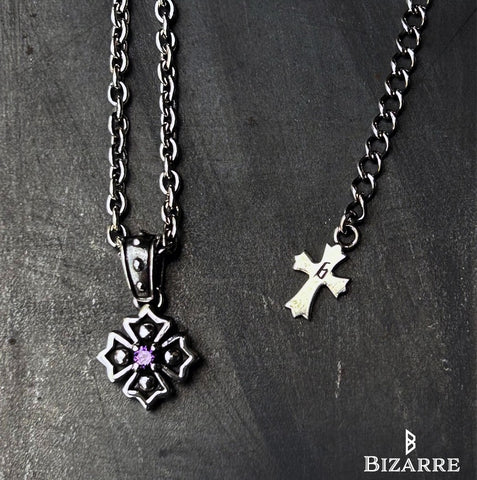 Bizarre/ビザール 【限定販売商品】クロッシングシルバーペンダント（チェーンセット）GSNJ182