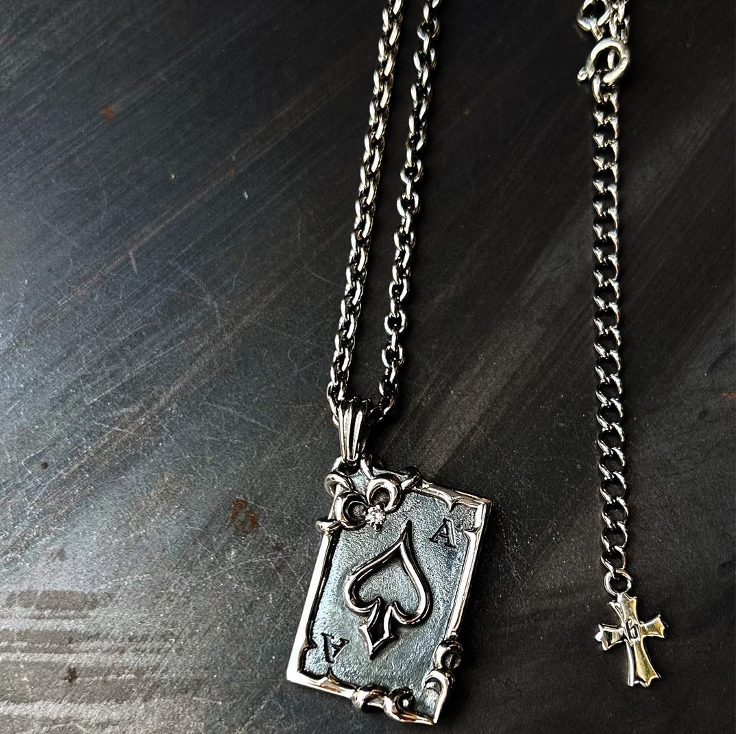 Bizarre/ビザール エスパーダトランプシルバーペンダント（チェーンセット）SNJ096