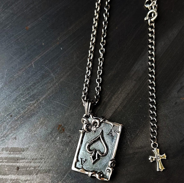 Bizarre/ビザール エスパーダトランプシルバーペンダント（チェーンセット）SNJ096