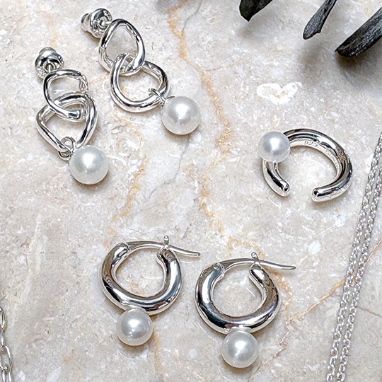 <NEW> Blanche/ブランシュ Goutte(グット) Earrings(ペア売りです） BP025