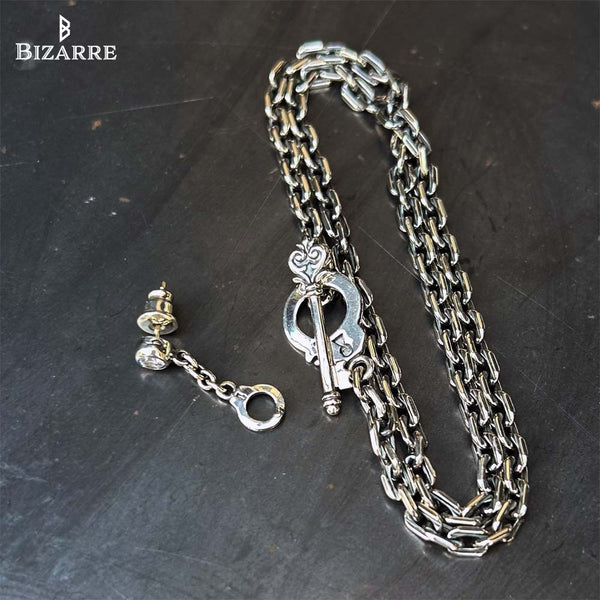 Bizarre/ビザール 手錠シルバーブレスレットSサイズ SBP038
