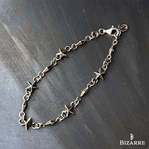 Bizarre/ビザール スターリー（星）シルバーブレスレット SBP079