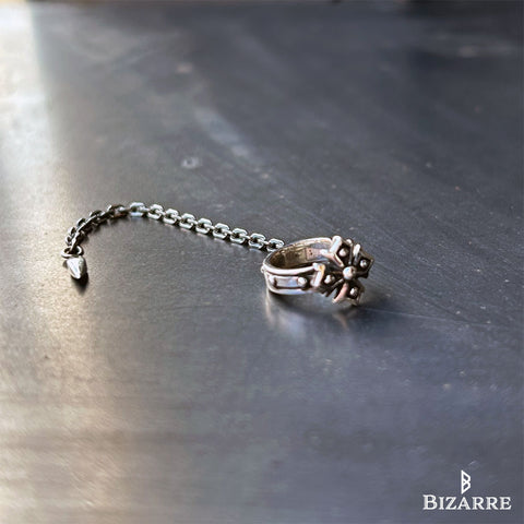 Bizarre/ビザール クロッシングシルバーイヤーカフ SEE005