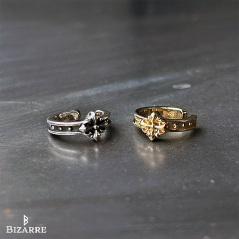 Bizarre/ビザール  カテドラルクロスシルバーイヤーカフ SEE013