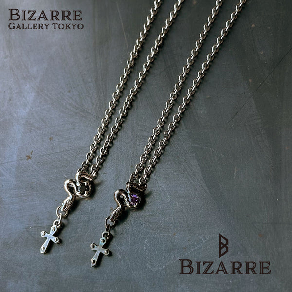 Bizarre/ビザール サーペントクロスシルバーペンダント（チェーンセット）SNJ172