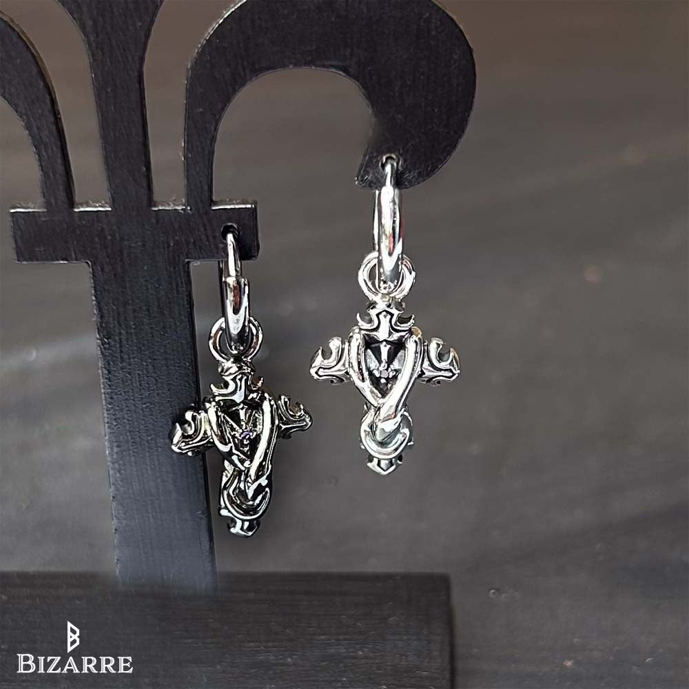 Bizarre/ビザール OuroborosCollection 3rd Happiness2wayシルバーピアス (1個売り）SPJ080