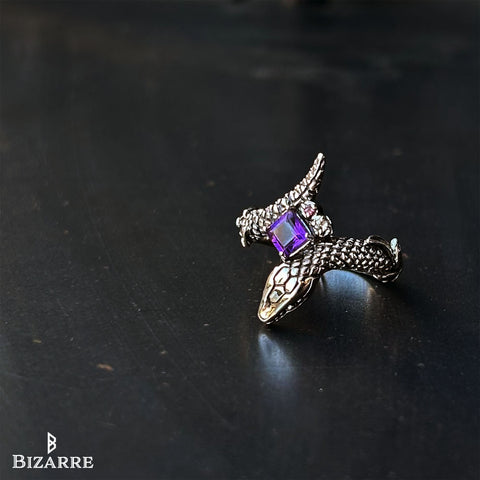 Bizarre/ビザール　Ouroboros Collection Eternal シルバー蛇　ユニセックスリング SRJ117