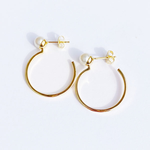 『20％OFF』Blanche/Blanche Toile Pearl Earrings (Sold as a pair) BP017