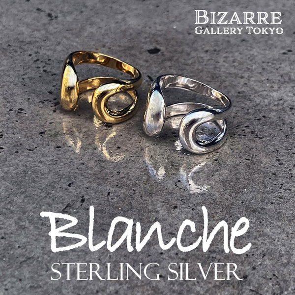 『40％OFF』Blanche/ブランシュ【ブラックのみ限定販売商品】 Vague(ヴァーグ) Ring BR022