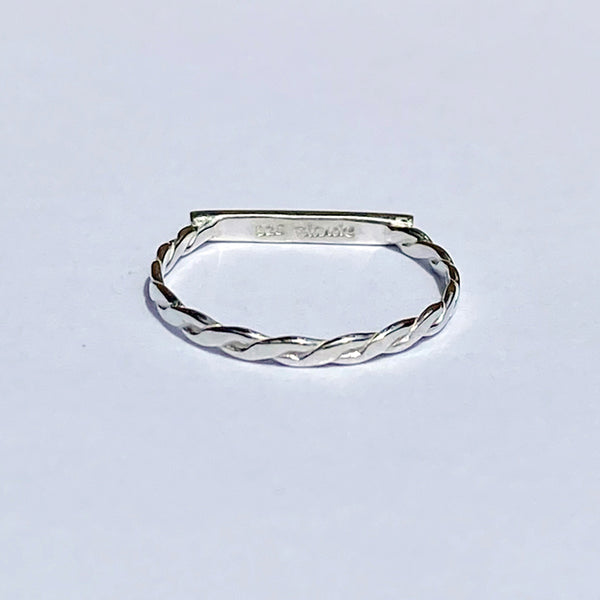 <new> Blanche Aimable Silver Ring BR061</new>