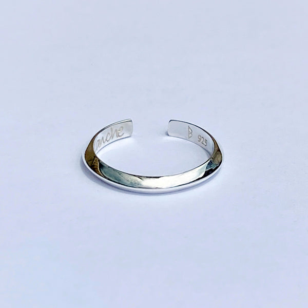 <new> Blanche Charmant Silver Ring BR062</new>