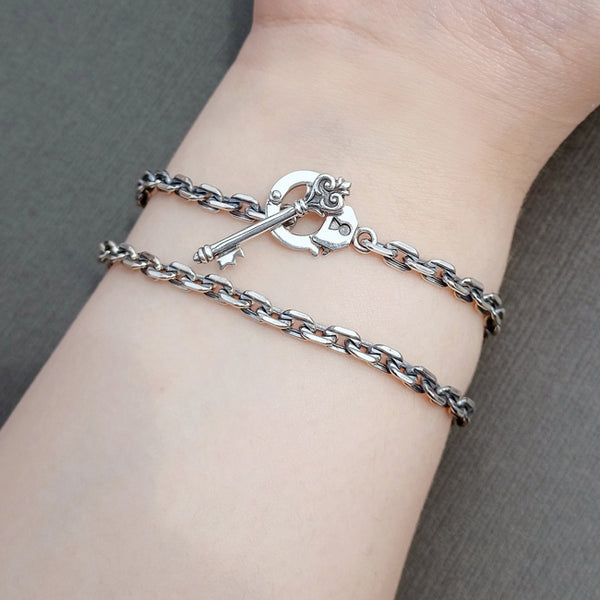 Bizarre/Bizarre handcuffs silver bracelet S size SBP038