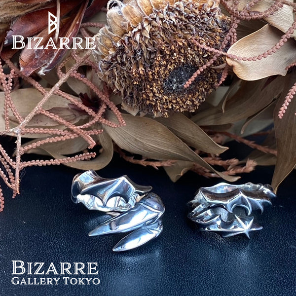 Bizarre/ビザール【売れ筋商品】ドラゴンウィングシルバーリング SRP087