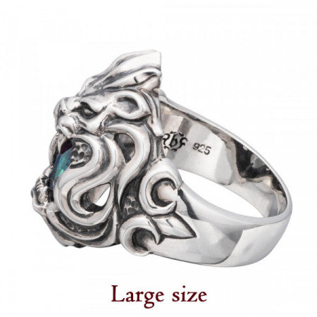 Bizarre/Bizarre Maris (Lion) Silver Ring SRJ069