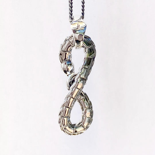 <new> Bizarre/Bizarre Serpent Viper Snake Silver Pendant (Chain Set) SNJ181</new>
