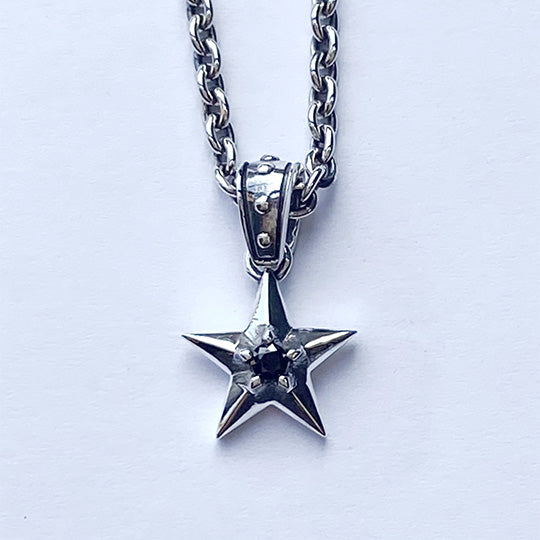 [Popularity ranking 4th]<new> Bizarre Starry Silver Pendant (Chain Set) SNJ183</new>