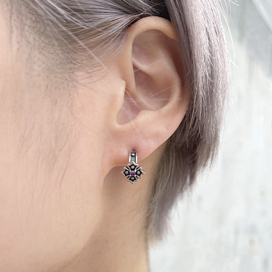 <new> Bizarre [Limited sale product] Crossing hoop earrings (sold as 1) GSPJ089</new>